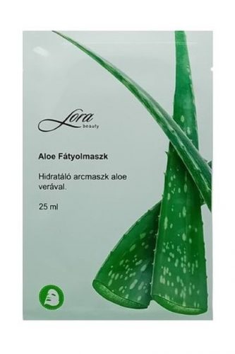 Fátyolmaszk aloe vera, hidratáló 25 ml/db